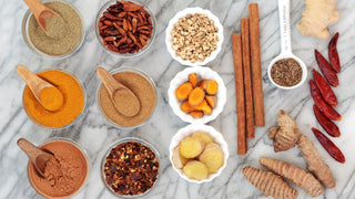 best adaptogens for weight loss, powders, roots, herbs