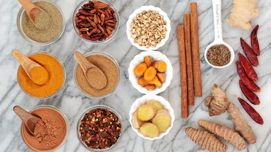 best adaptogens for weight loss, powders, roots, herbs