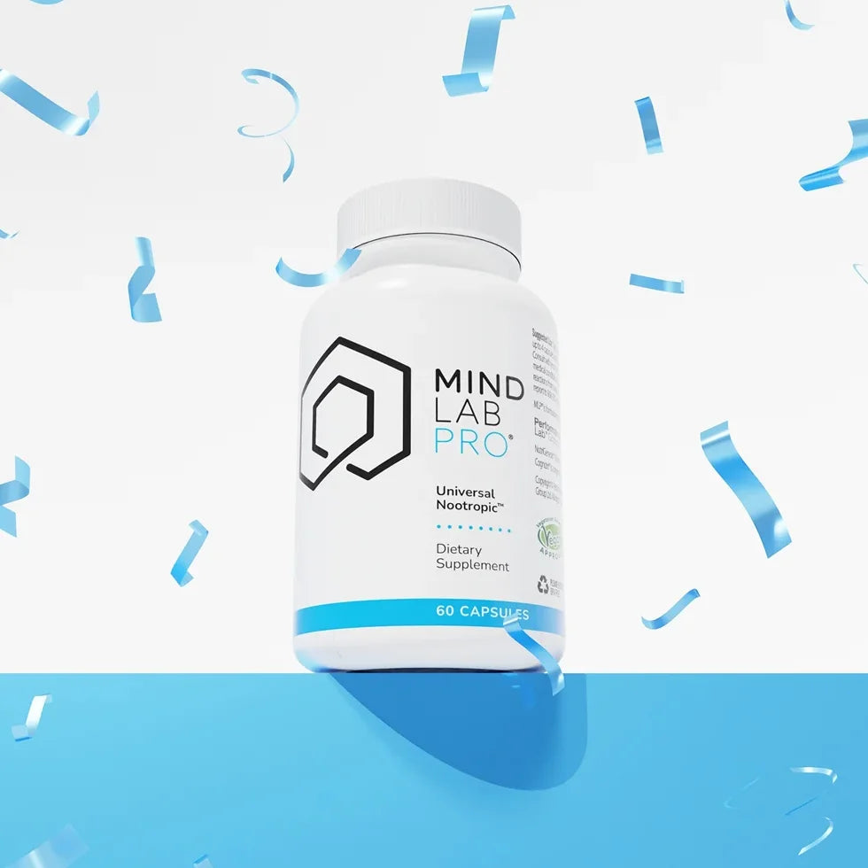 image of Mind Lab Pro® surrounded by confetti